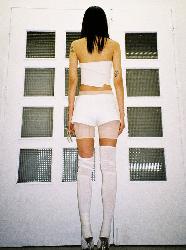 Gauze Flap Shorts