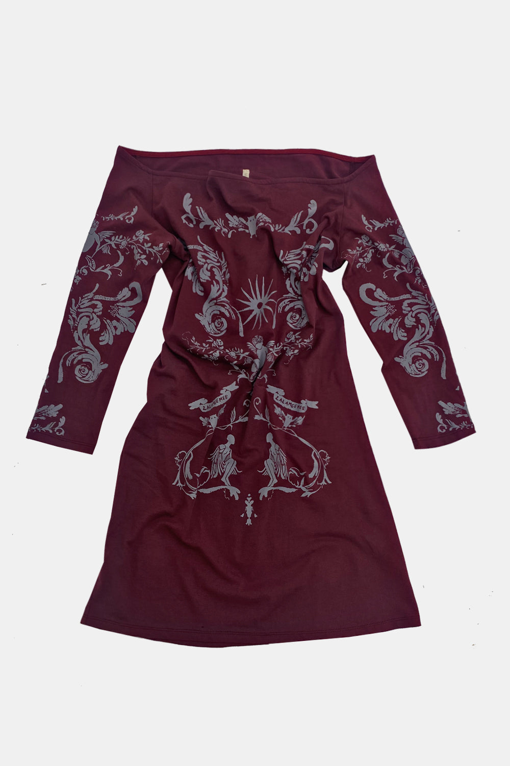 Orbit Dress (Burgundy)