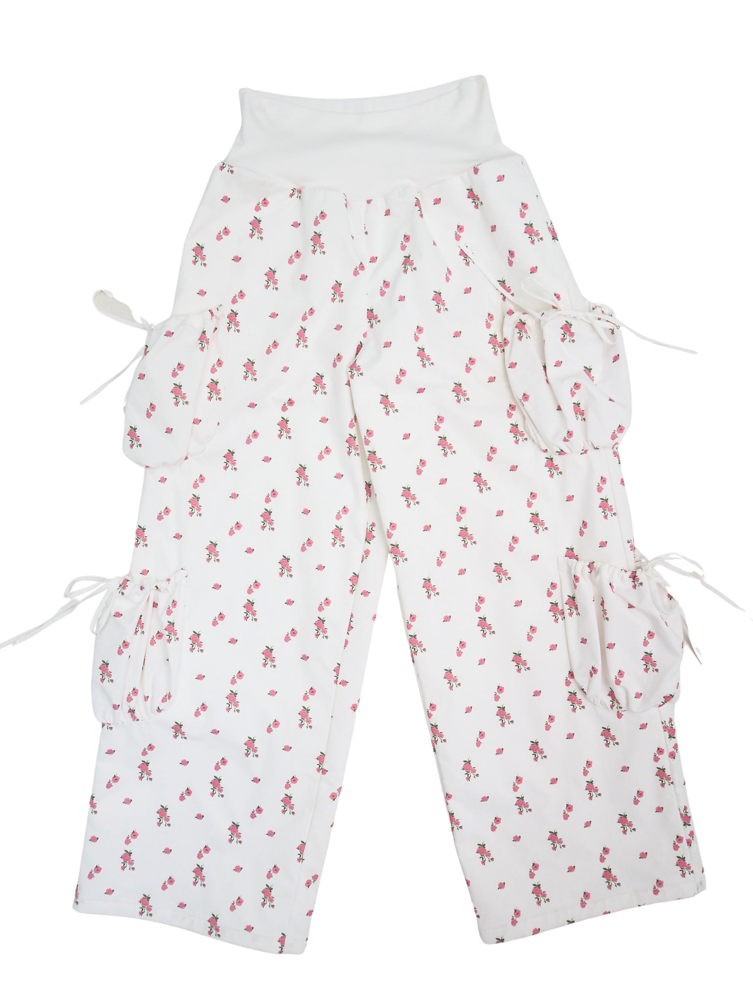 Yuki Pant - White Floral