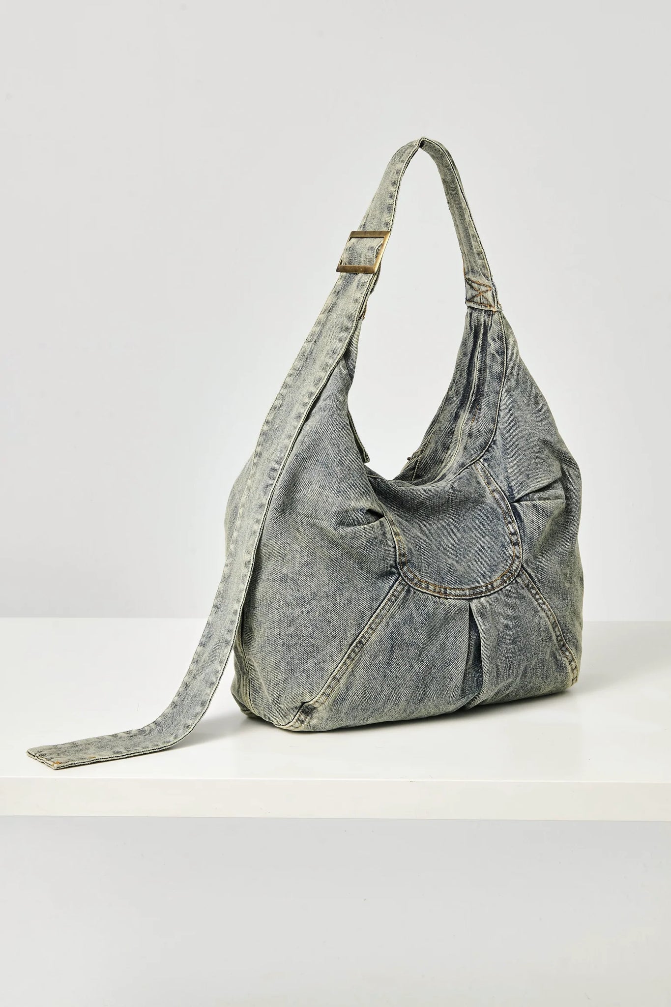 Radio Sling Denim Bag