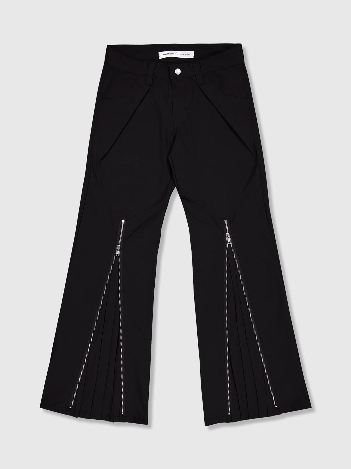 Zip Pleat Pants [2 colours]