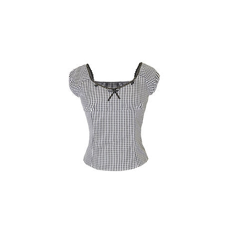 Cottage Gingham Top