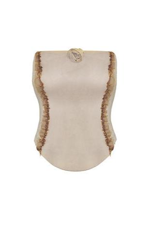 Frap Rose Tube Top