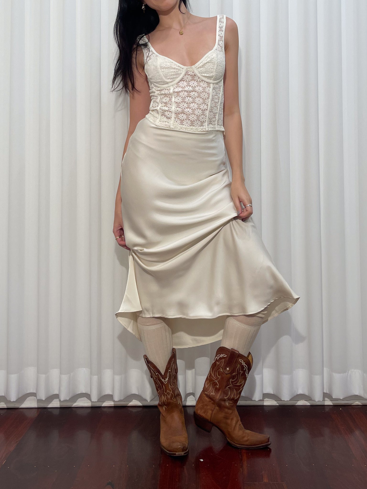 Ivory Saint Porcelain Skirt