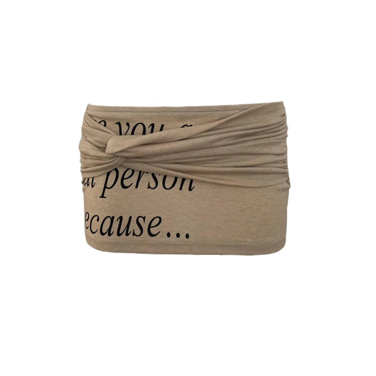 'Are You A Cat Person' Mini Skirt