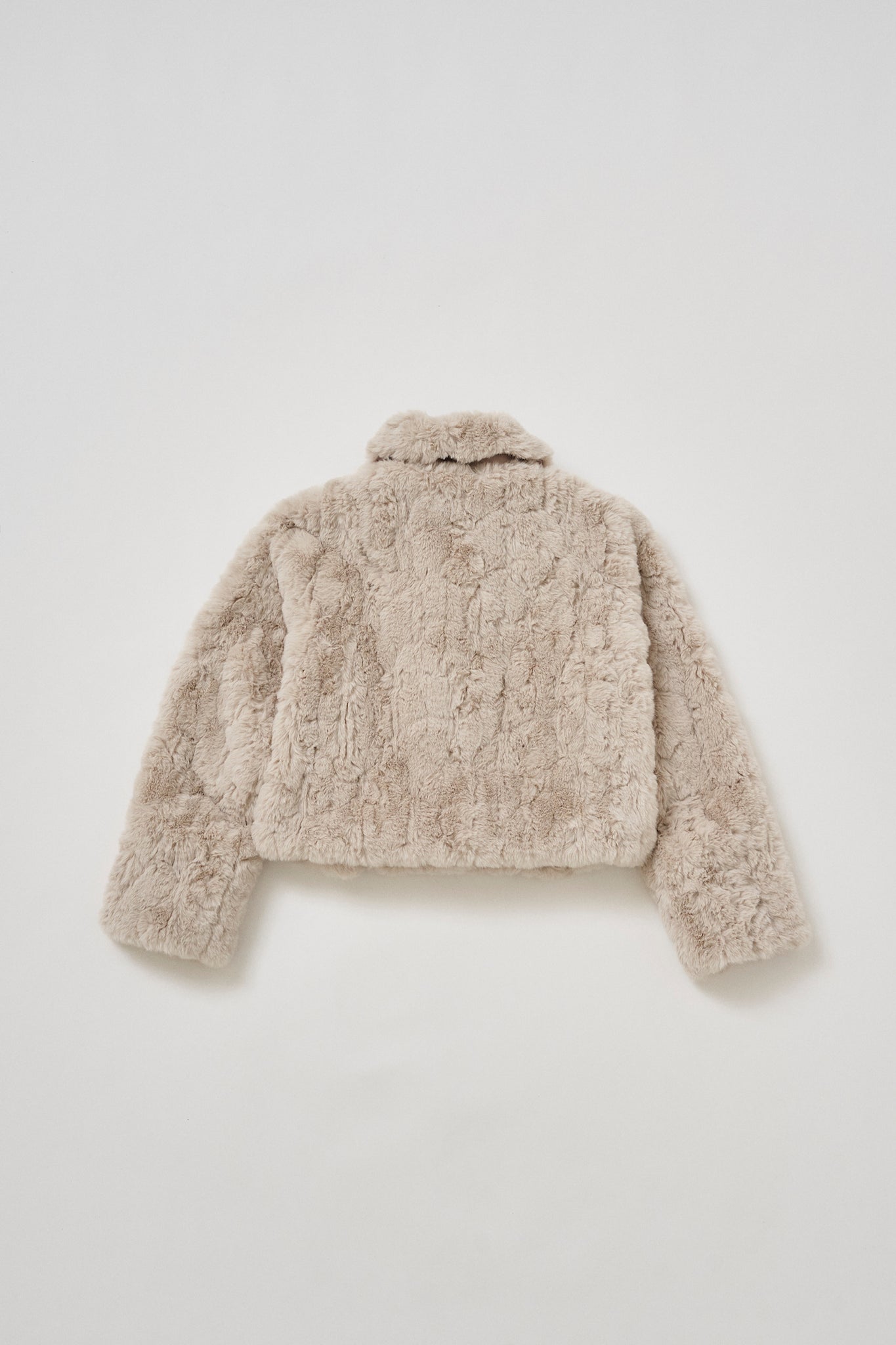 Bunny Curly Fur Coat[2colours]