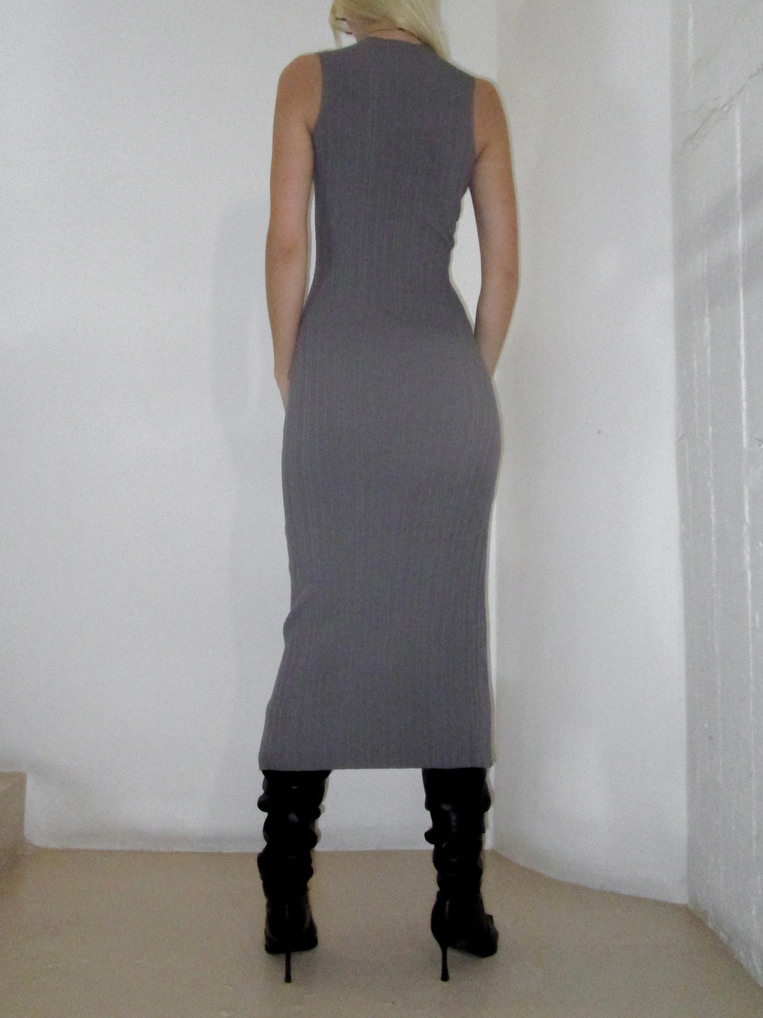 Olsen Maxi Dress - Grey