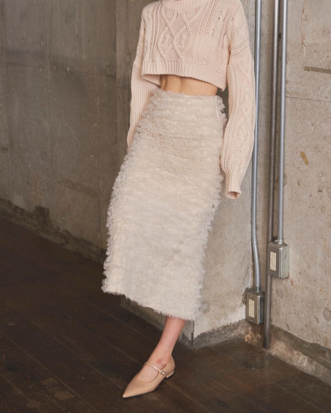 Ballerina Volume Tulle Skirt