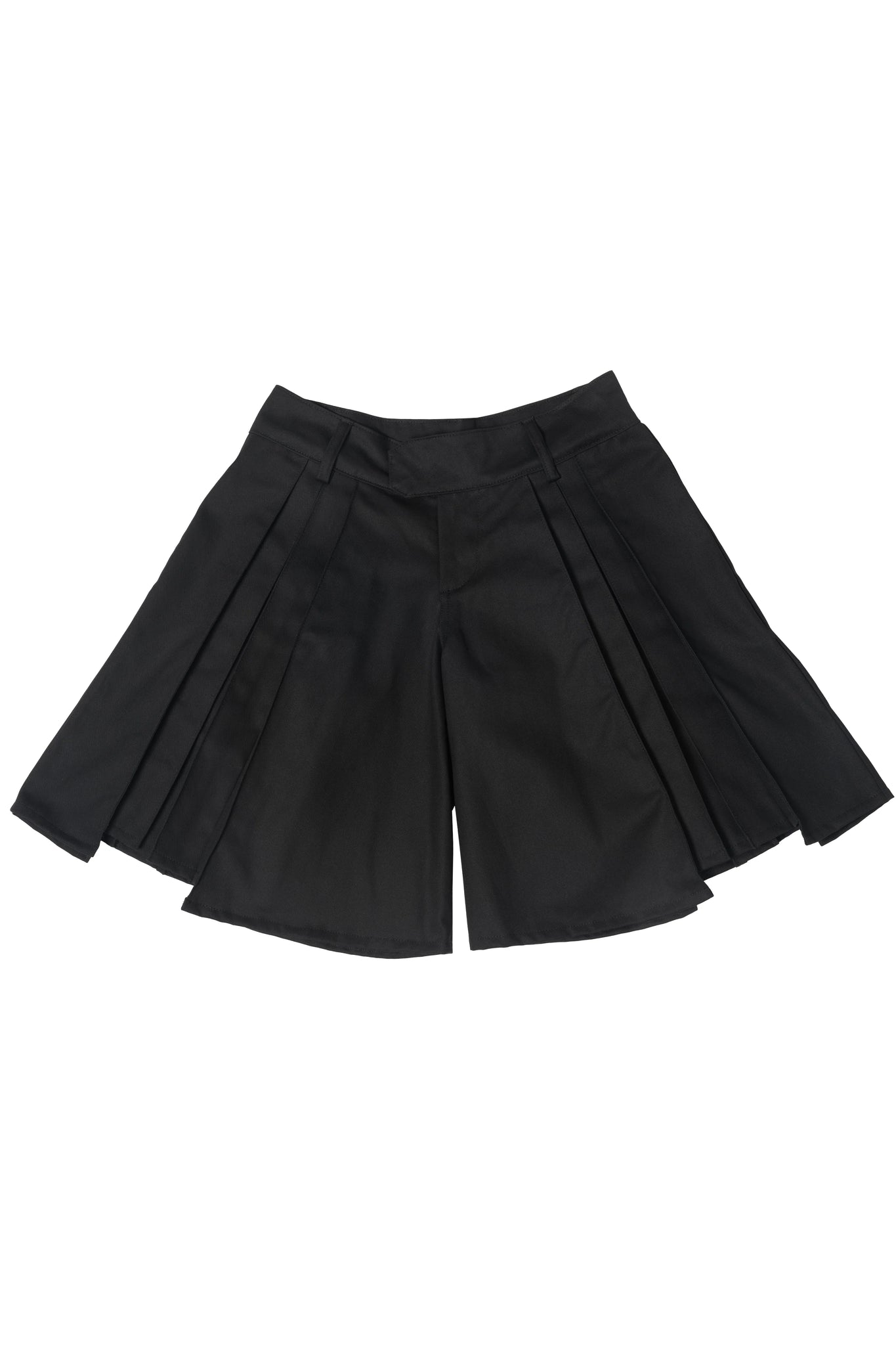 Pleated Trouser Short Black