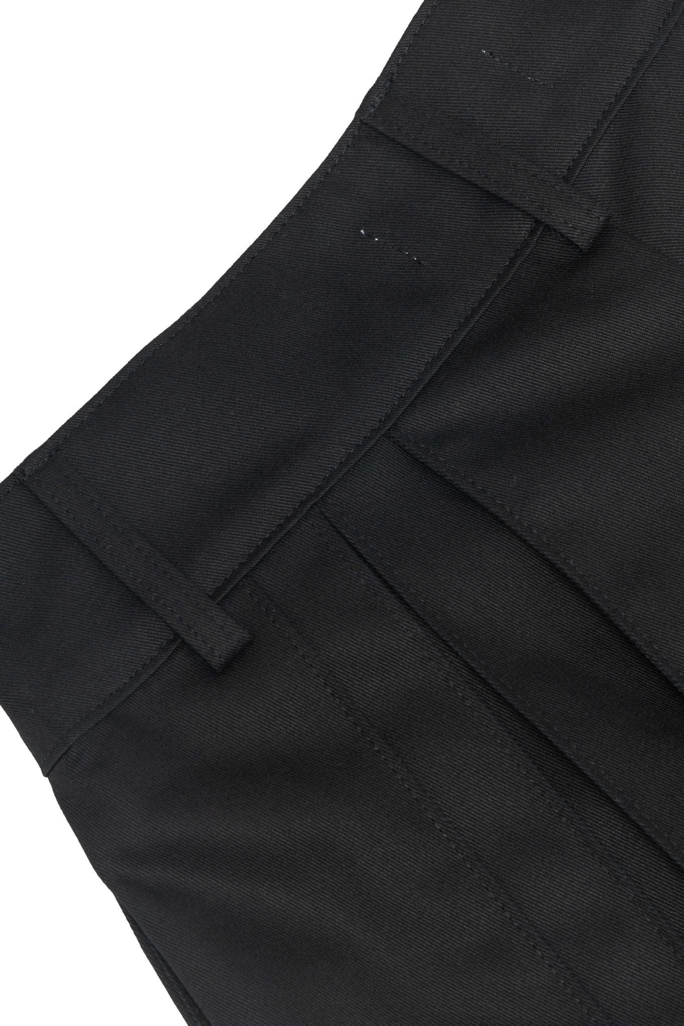 Pleated Trouser Short Black