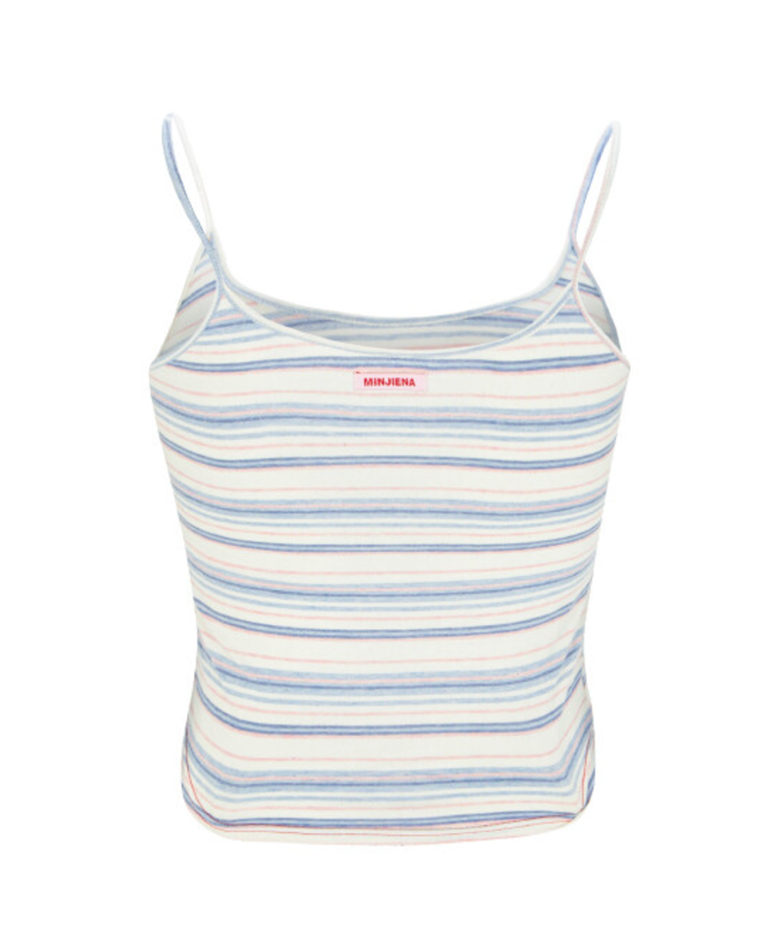 Stripe Sleeveless Top (Blue)