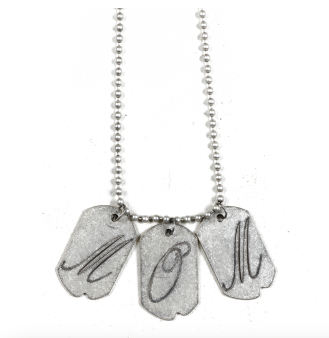 Mom Tag Necklace