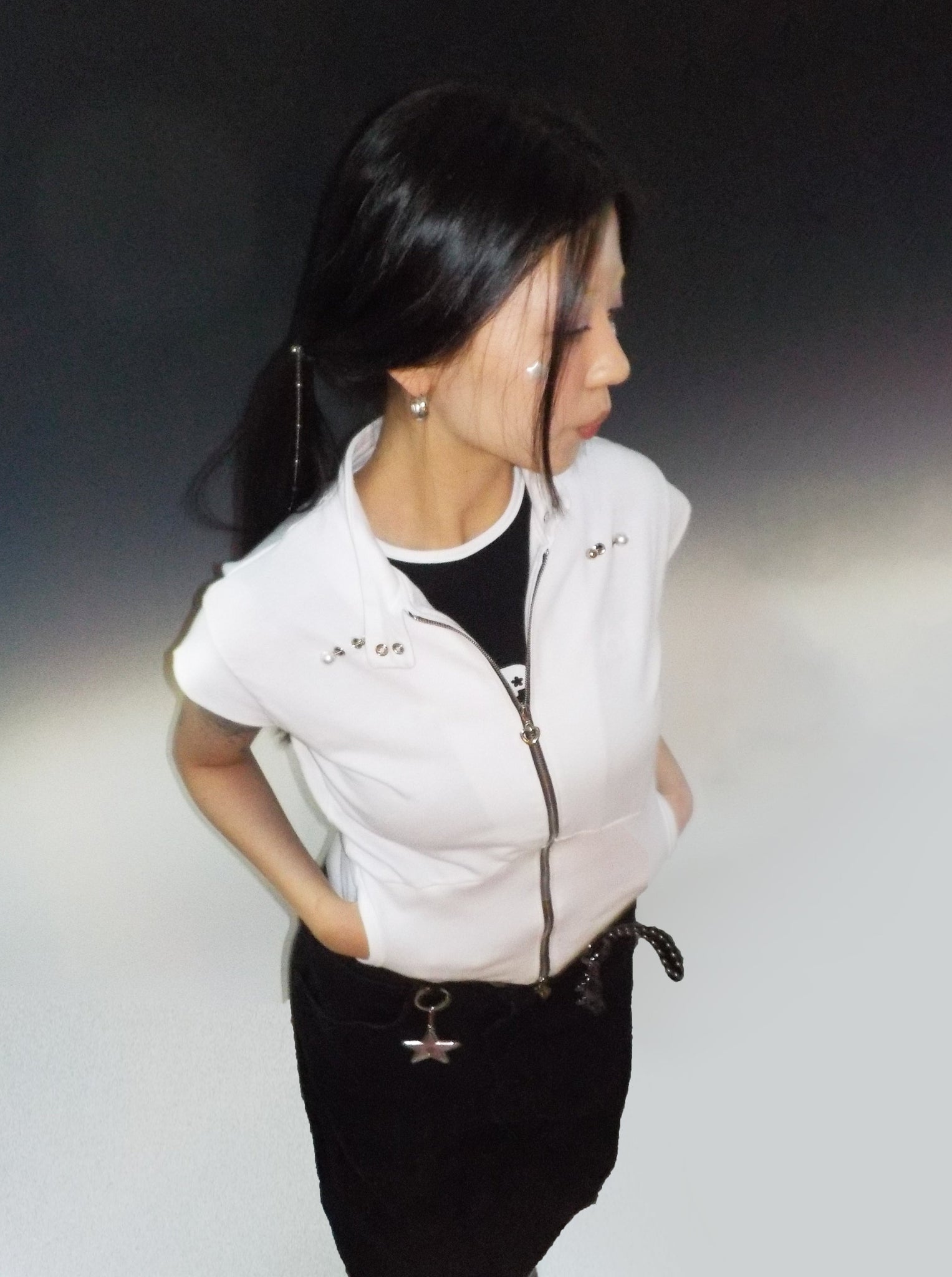 Angel Mini Zip Up