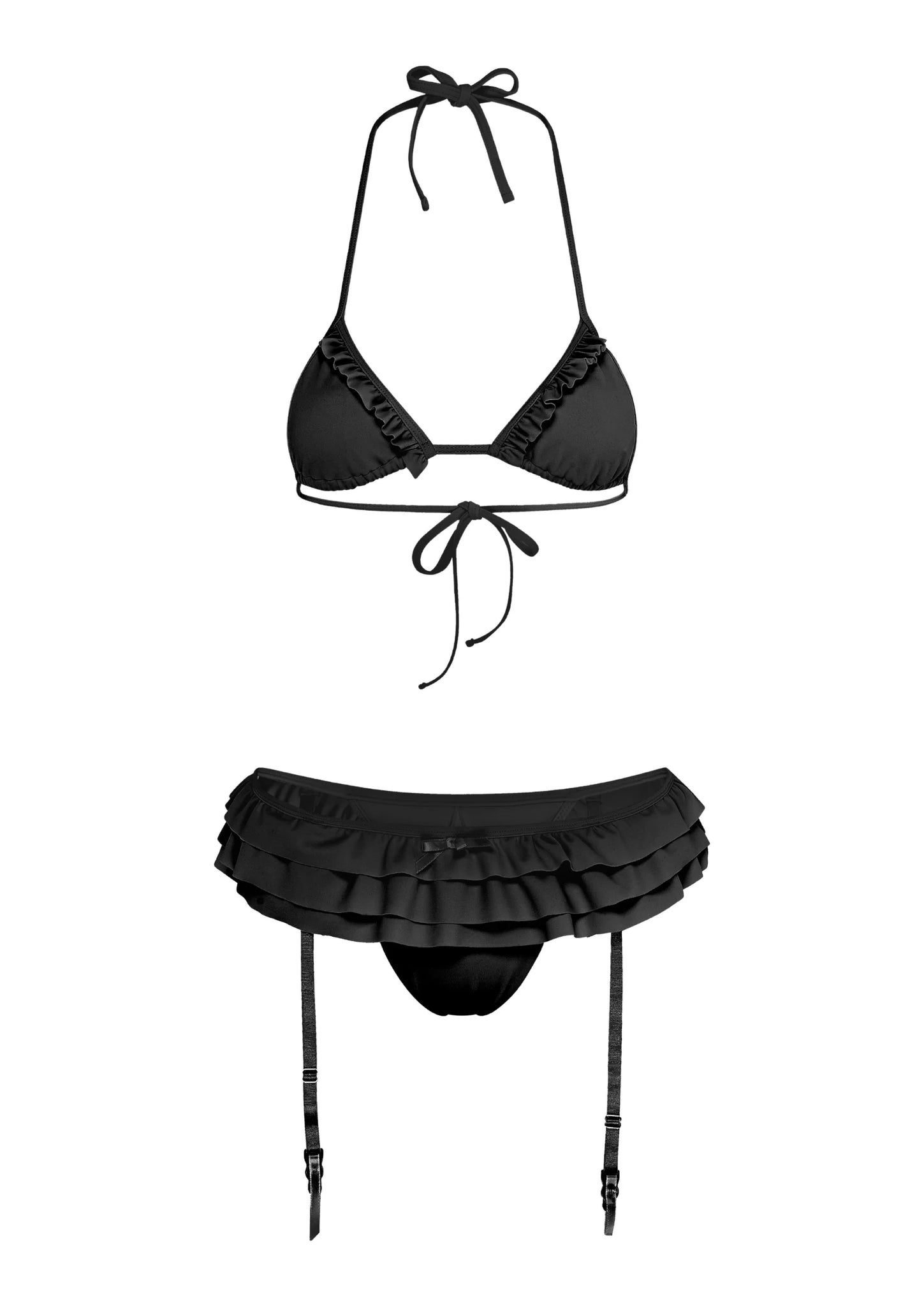 Garter Bikini [2 Colours]