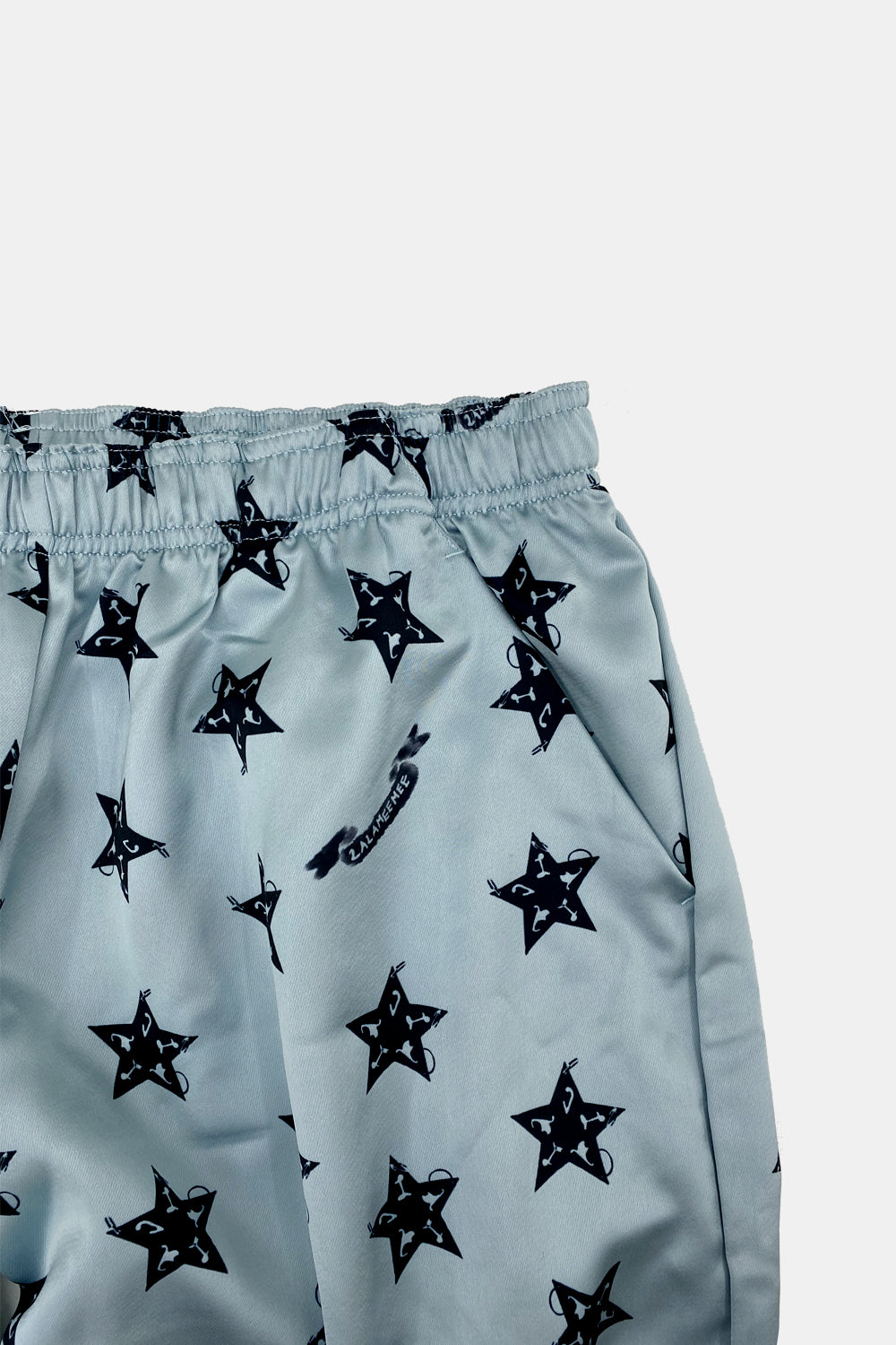 Star Charm Satin Pants