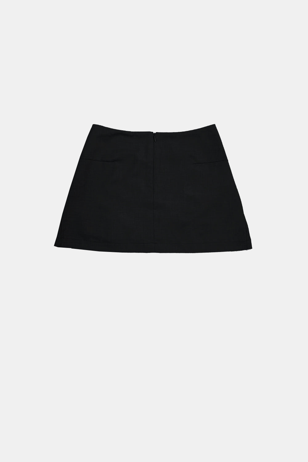 Horizon Dart Mini Skirt (Black)