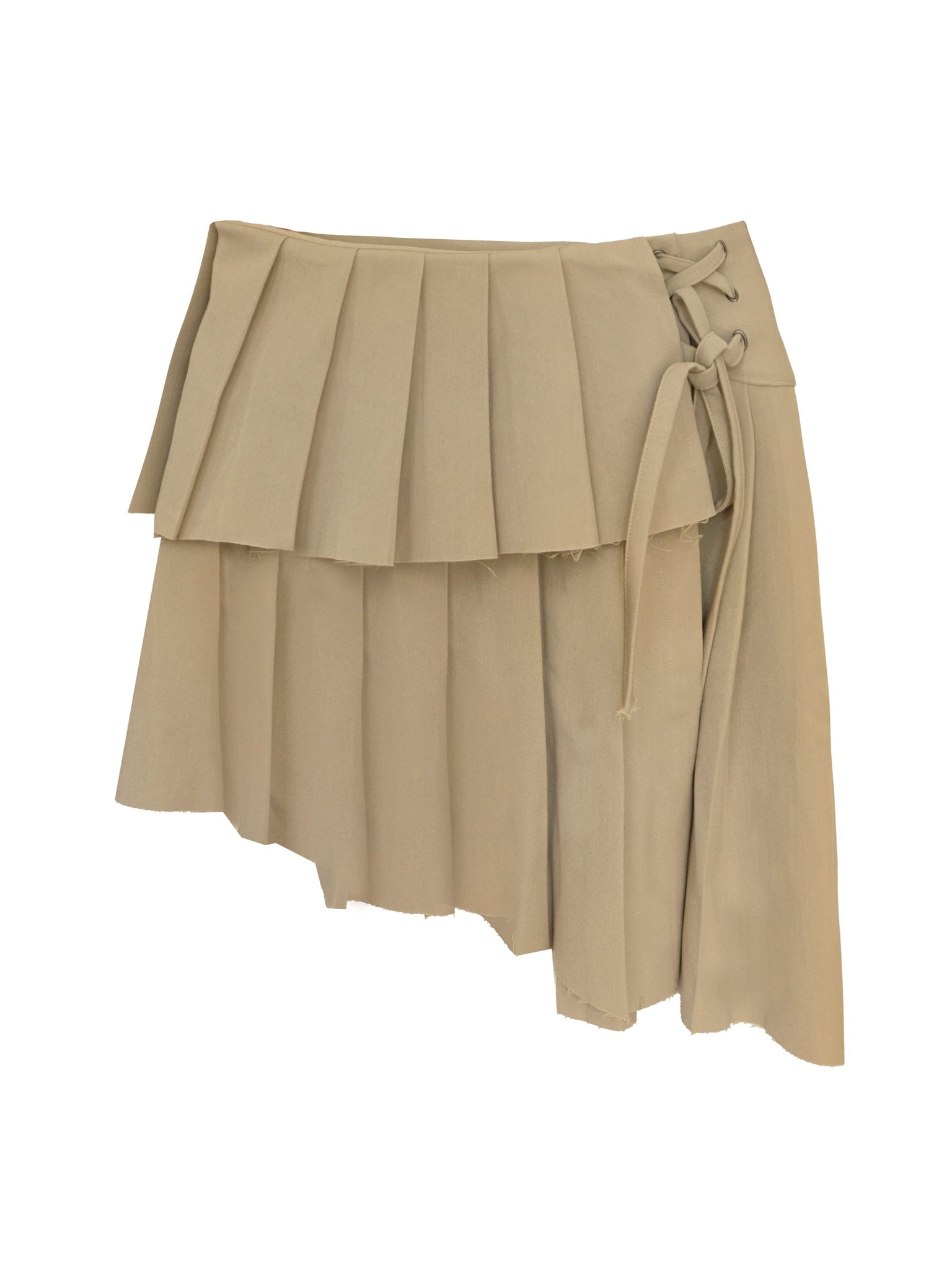 Asymmetric Pray Skirt